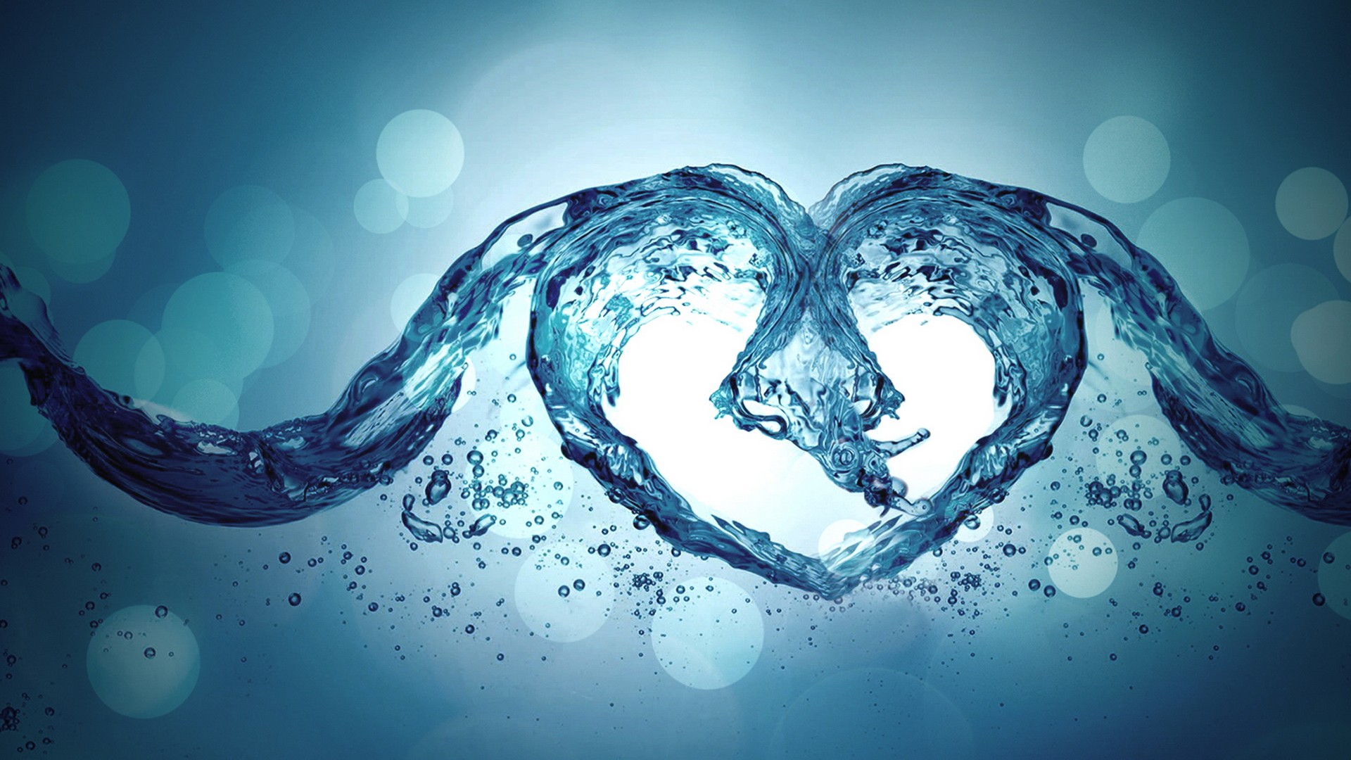 Trinkwasser Terlan Water Heart Wallpaper HD - Trinkwasser Terlan